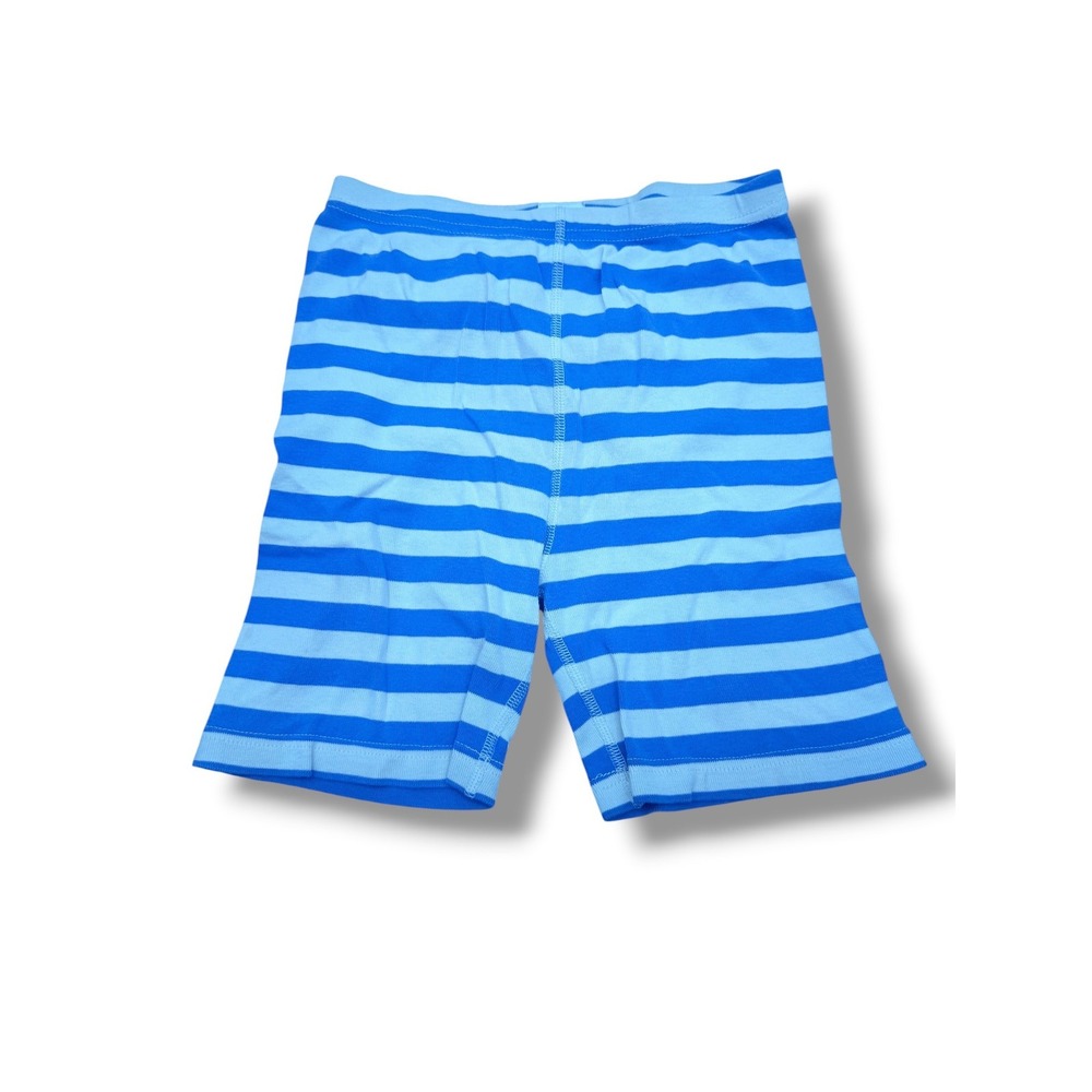 Hanna Andersson Star Wars Pajama Shorts Kids Size 12 Blue White Striped Organic